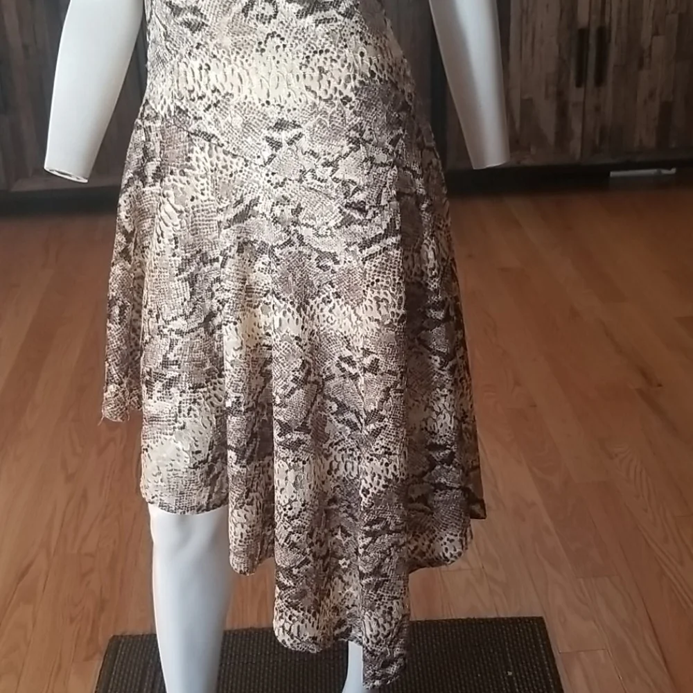 Free People midnight dance snake print dre…